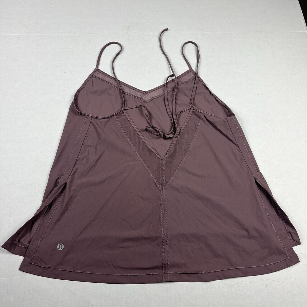 Lululemon Womens Final Count Tank Top Purple Sleeveless Airy Lightweight 4/6